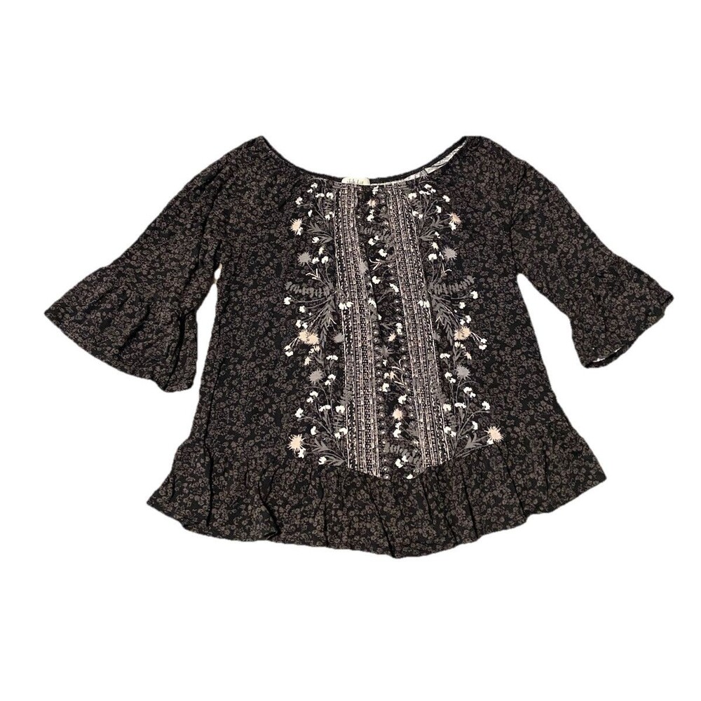 Style & Co Women’s Shirt Black Size Small